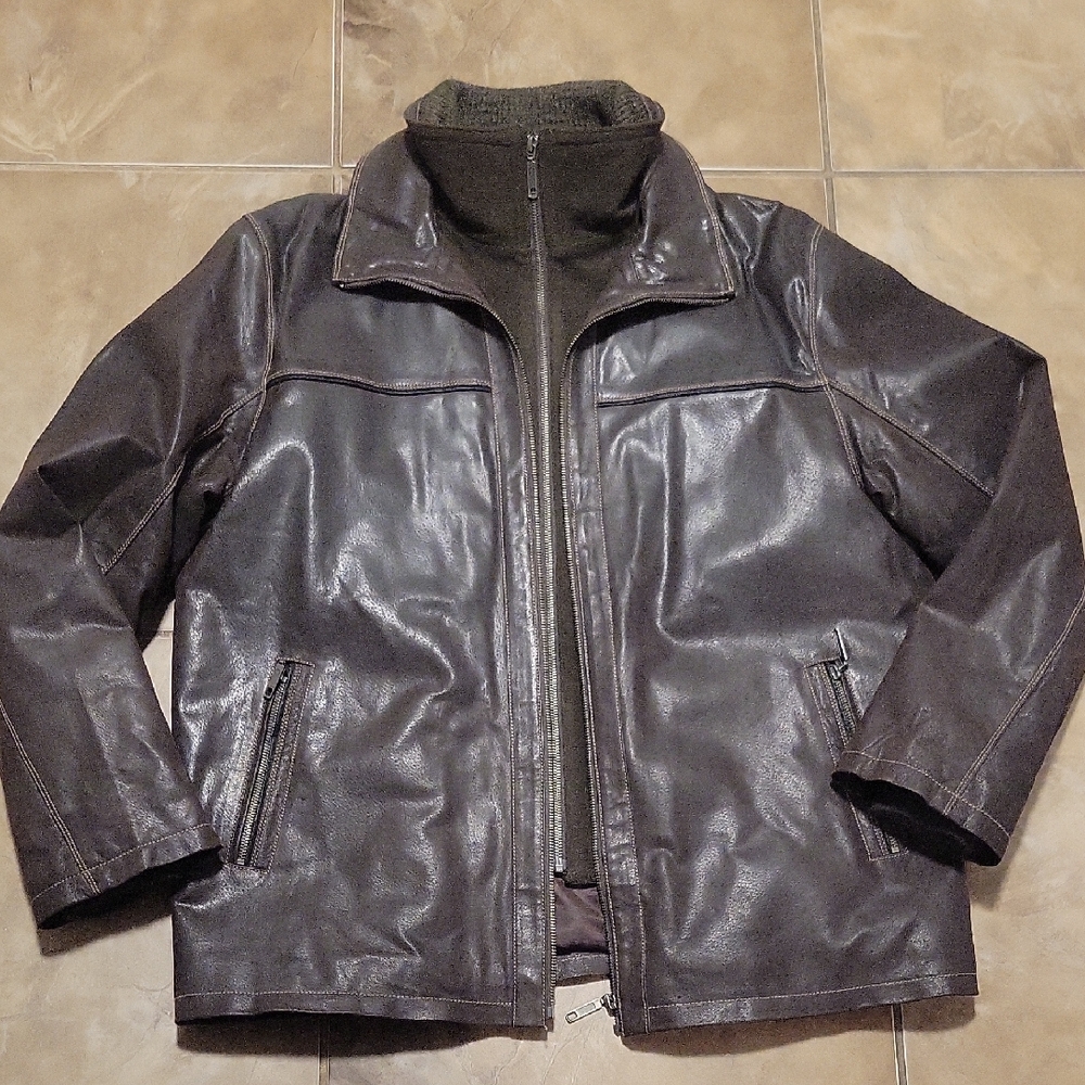 Cruze Convertible Leather Jacket